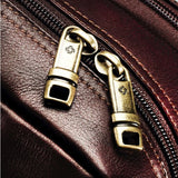 Samsonite Colombian Leather Toploader, Brown, One Size