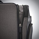 Hartmann Herringbone Deluxe Domestic Carry On Expandable Spinner, Black