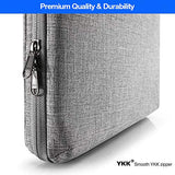 tomtoc 13.5 Inch 360° Protective Laptop Handle Sleeve Fit for Microsoft Surface Laptop 1 & 2, 13-13.5 inch Notebook Tablet Zipper Briefcase Handbag with Accessory Bag