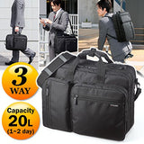 SANWA 15.6 inch Laptop Briefcase- Large Capacity Messenger Bag, Security Dial Lock, Expandable,