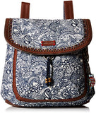 Sakroots Convertible Backpack, Navy Spirit Desert