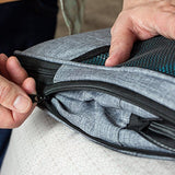 Compression Packing Cubes Travel Luggage-Organizer Set Packs More in Less Space