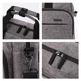 Bellotte Laptop Briefcase,14.1 Inch Laptop Bag,Stylish Canvas Multi-Functional Shoulder Messenger