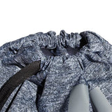 adidas Amplifier II Blocked Sackpack, Jersey Onix Grey/Black, One Size