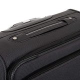 Cloe Checked Large 28 inch Luggage with 360º-spinner wheels in Black Color