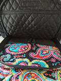 Vera Bradley Campus Backpack (Parisian Paisley/ Black Interior)