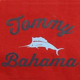 Tommy Bahama Tumbler 20 Inch Clamshell Duffle, Red/Navy/Light Blue, One Size