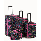 Rockland Luggage 4 Piece Expandable Luggage Set