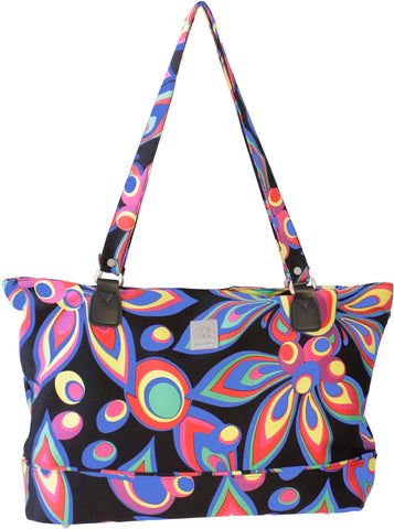 Jenni Chan Wild Flowers Computer Tote