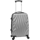 Rockland Luggage Melbourne 20in Hardside Expandable Spinner Carry On