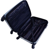 Mia Toro Spazzolato Lucido Hardside Spinner Carry On