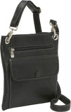 LeDonne Leather Front Flap Crossbody