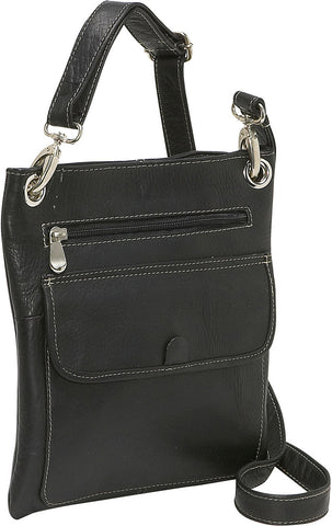 LeDonne Leather Front Flap Crossbody