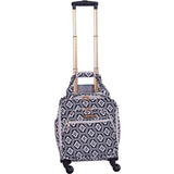 Jenni Chan Aria Snow Flake 15in Spinner Tote