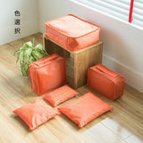 6PCS/Set High Quality Oxford Cloth Travel Mesh Bag In Bag Luggage Organizer Packing Cube