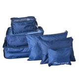 6PCs/Set Travel Bag For Clothes Functional Travel Accessories Organizer Pouch For Luggage High