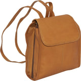 LeDonne Leather Womens Three Compartment Backpack