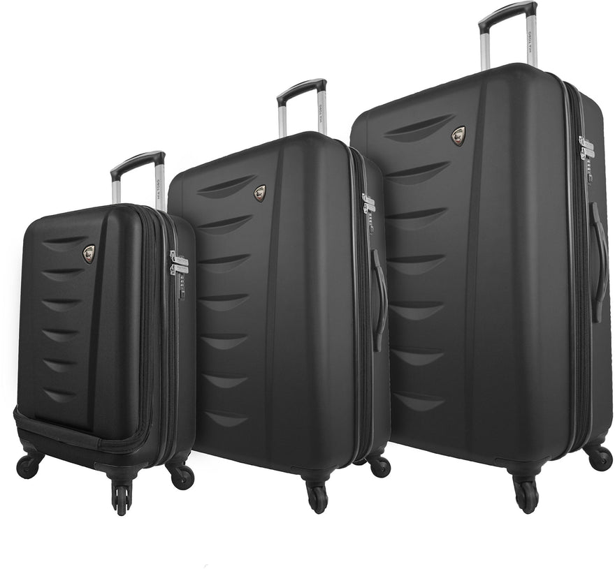 Mia Toro Tasca Moderna Hardside Spinner 3 Piece Set 