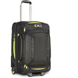 High Sierra AT8 Carry On Wheeled Duffel Upright