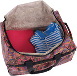 American Flyer Paisely 5 Piece Spinner Luggage Set