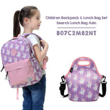 Backpack for Little Girls,Vaschy Preschool Backpacks for kindergarten with Chest Strap Pink Unicorn