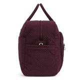 Vera Bradley Iconic Grand Weekender Travel Bag, Microfiber, Mulled Wine