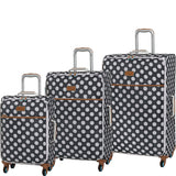 it luggage Summer Spots 3 Piece Lightweight Expandable Spinner Luggage Set (Dark