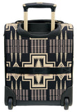 Pendleton Harding 16" Under-Seat Rolling Tote - Black, One Size