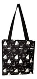 12 in by 13 in Tote Bag w/Mesh Water Bottle Pocket (Sailboat)