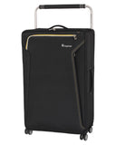 it luggage World's Lightest Accent 8 Wheel 3 Piece Set, Black