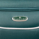 Gabbiano Avon 3 Piece Softside Spinner Luggage Set (Ocean Green)