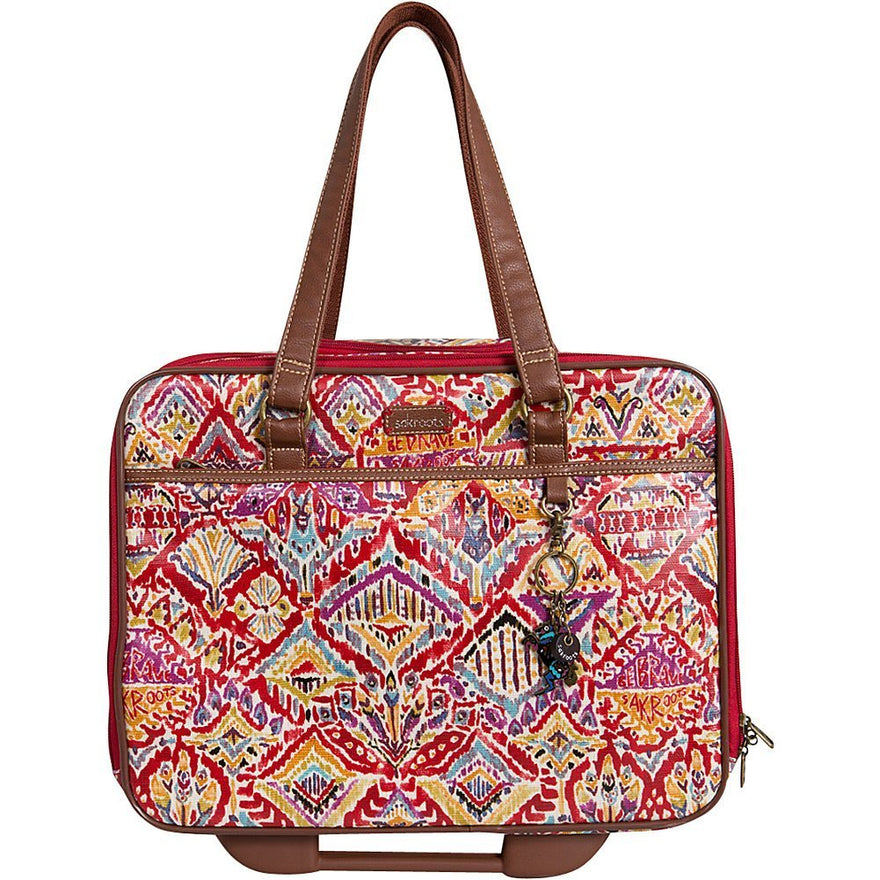 Sakroots Women's Artist Circle Mobile Tote, Sweet Red Brave Beauty