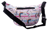 Rainbows and Unicorns Fanny Pack - Waist Bags for Women - Great for Men, Women, and Kids