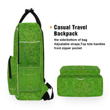 Backpack Half Of Football Field Or Soccer Laptop Bag 14 Inch Lightweight for Men/Women