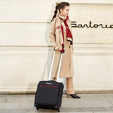 VERAGE Wheeled Underseat Carry-on Rolling business Suitcase with USB port,16.5 Inch Softside Airline Approved Luggage