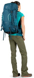 Osprey Packs Kyte 46 Women's Backpack, Ice Lake Green, WX/Small