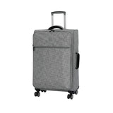 it luggage 26.8" Stitched Squares Lightweight Case, Flint Grey