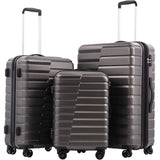 COOLIFE Luggage 3 Piece Set Suitcase Spinner Hardshell Lightweight TSA Lock