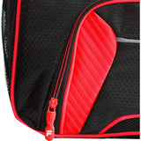 Fila Orson Small Sports Duffel Bag, Black/Red, One Size