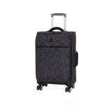 it luggage 21.5" Stitched Squares Lightweight Case, Flint Grey