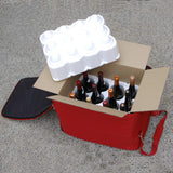 Wine Check Luggage Complete Set Red #3768