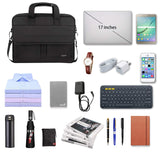 Taygeer Laptop Bag 15.6 Inch, Business Briefcase for Men Women, 15inch Water Resistant Messenger Shoulder Bag with Strap, Durable Office Bag, Carry On Handle Case for Computer Notebook MacBook,Black