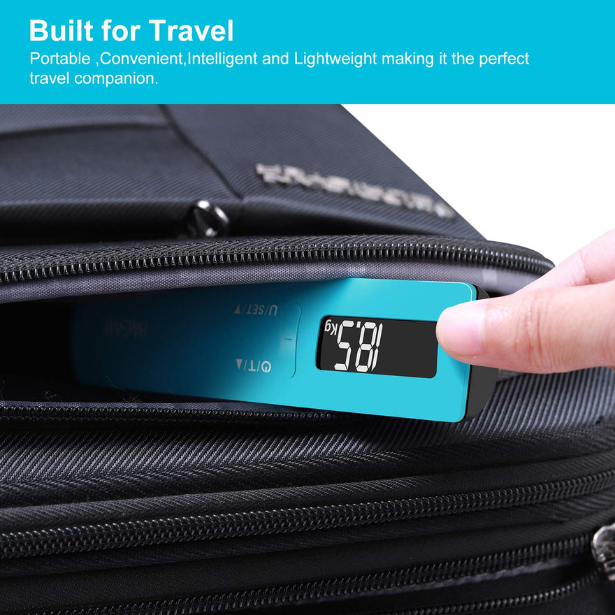Longang 110 Lbs Digital Hanging Luggage Scale with Backlit for