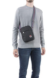 Luxury Fashion | Fila Mens 685085002 Black Messenger Bag | Fall Winter 19