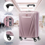 Travelpro Maxlite 5 Carry-on Spinner Hardside Luggage, Dusty Rose