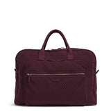 Vera Bradley Iconic Grand Weekender Travel Bag, Microfiber, Mulled Wine