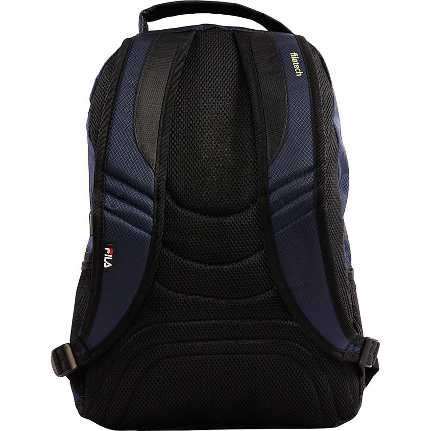 Shop Fila Hunter Laptop Backpack, BLUE/NEON, – Luggage Factory
