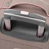 London Fog Newcastle 4 Piece Set, Rose Charcoal Herringbone