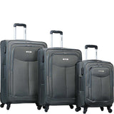 Dejuno The Legacy Softside Ltwt Spinner Upright, Grey