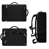 Vangoddy Slate Briefcase Messenger Bag Backpack for Asus 10 inch Laptop Notebook Tablet Black